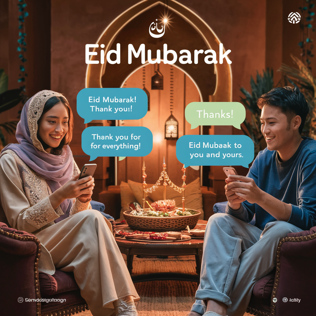 Thanks! Eid Mubarak to You and Yours