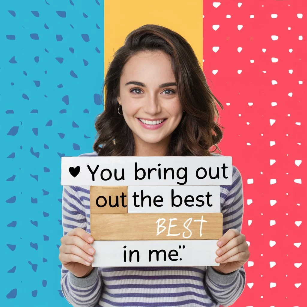 You Bring Out the Best in Me