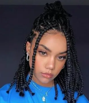 Short Box Braids The Perfect Low-Maintenance Hairstyle